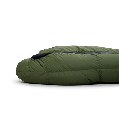 SPACÁK HORIZONT 1400 riffle green/black + VLOŽKA MERINO