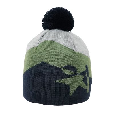 ČEPICE LUCKY navy/green/grey